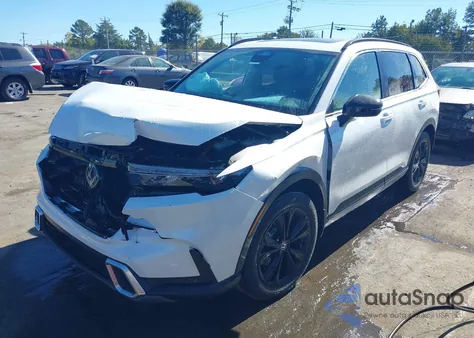 2023 Honda Cr-V Hybrid Sport Touring из США, поврежденный, VIN 2HKRS6H97PH816823